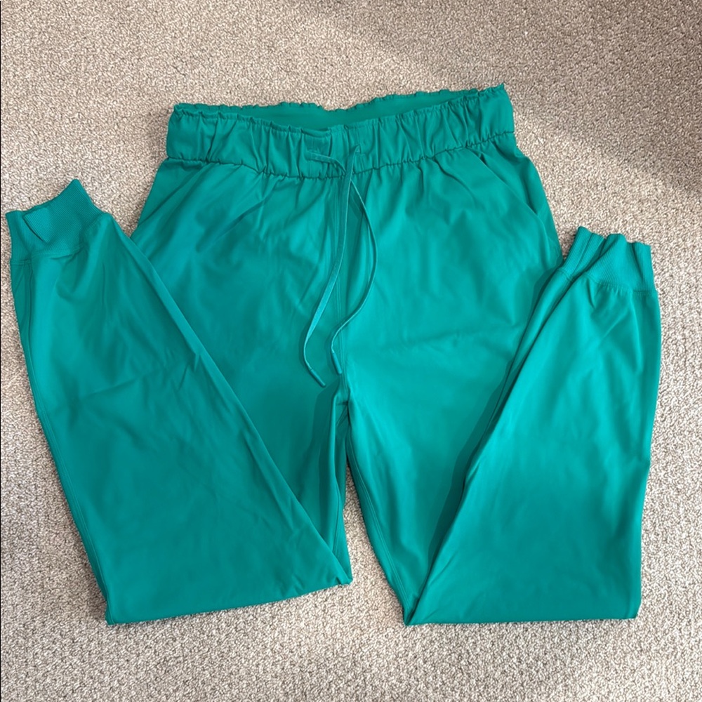 lululemon athletica Turquoise High Rise Jogger